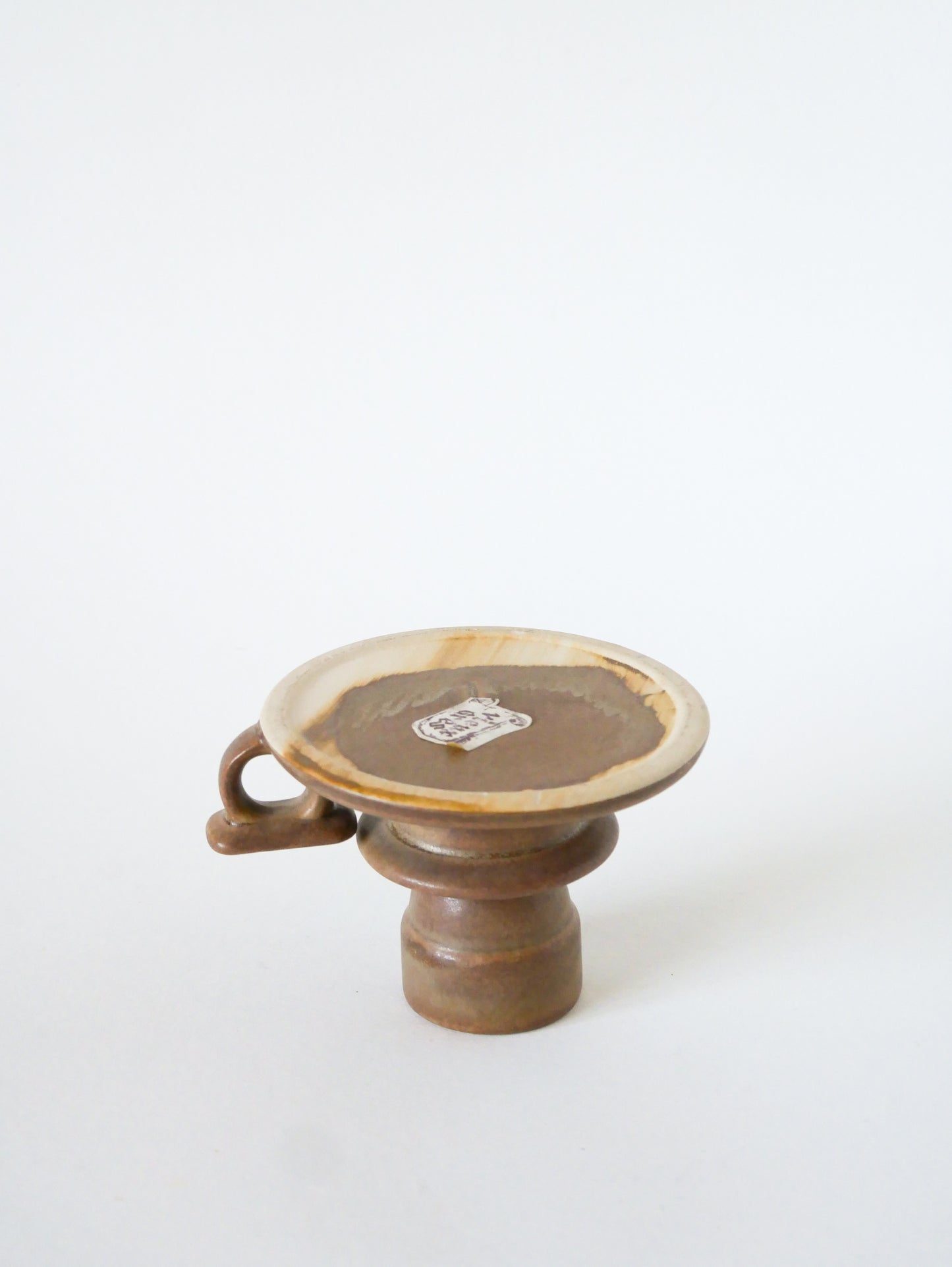 Bougeoir en grès, Design Moderniste, 1970