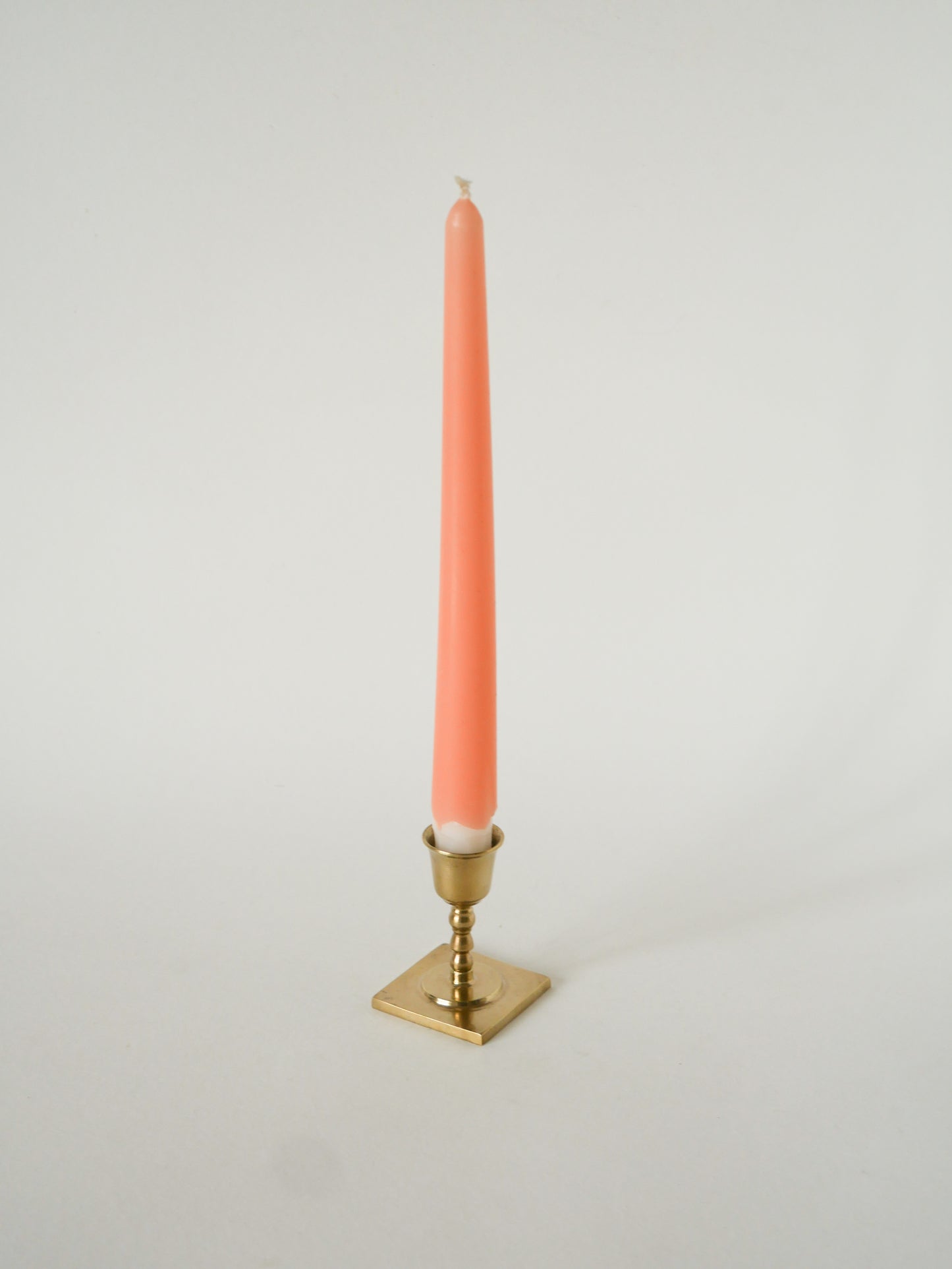 Duo de bougeoirs en laiton, 1950