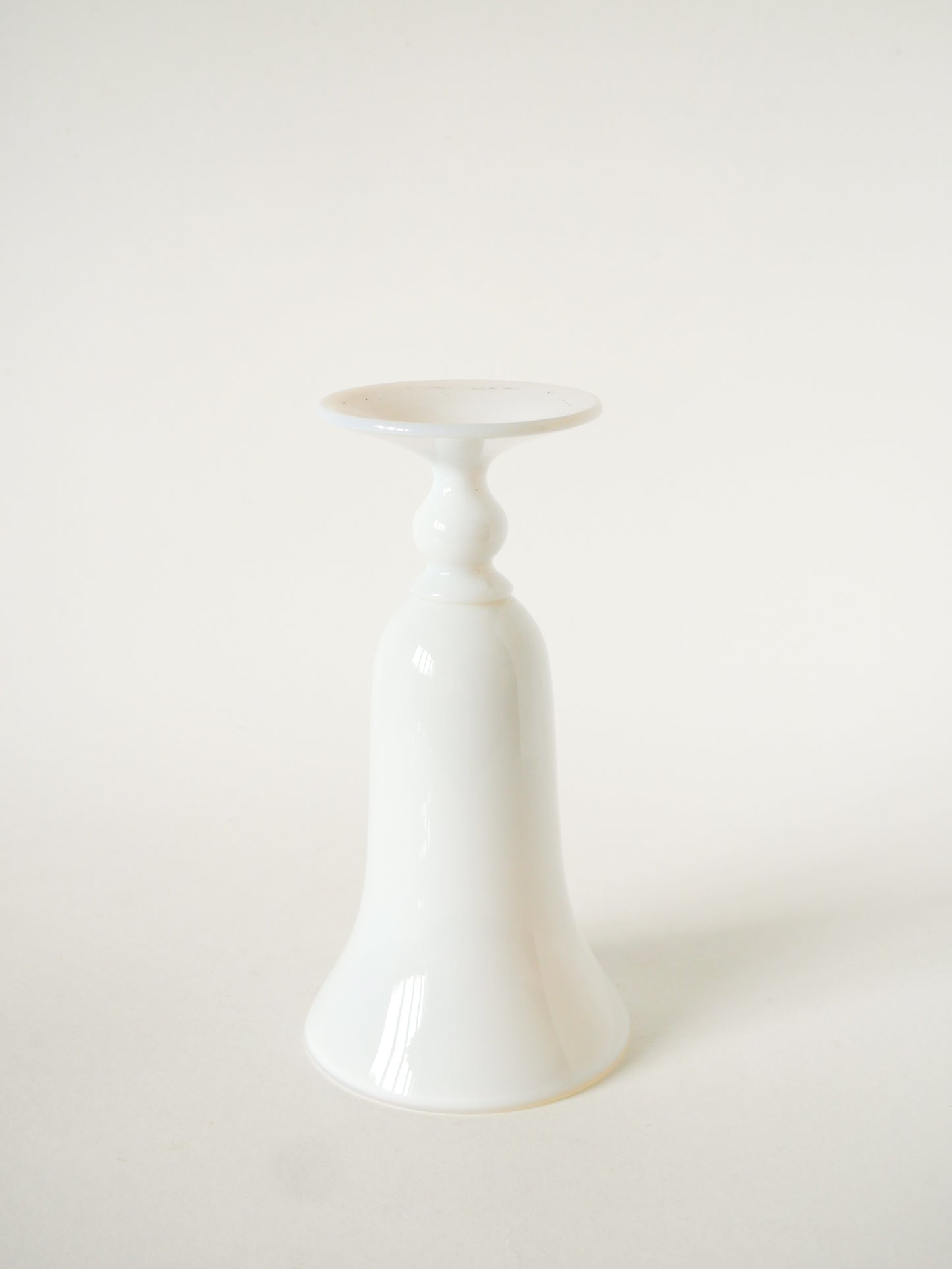 Vase en opaline, Blanc, 1950