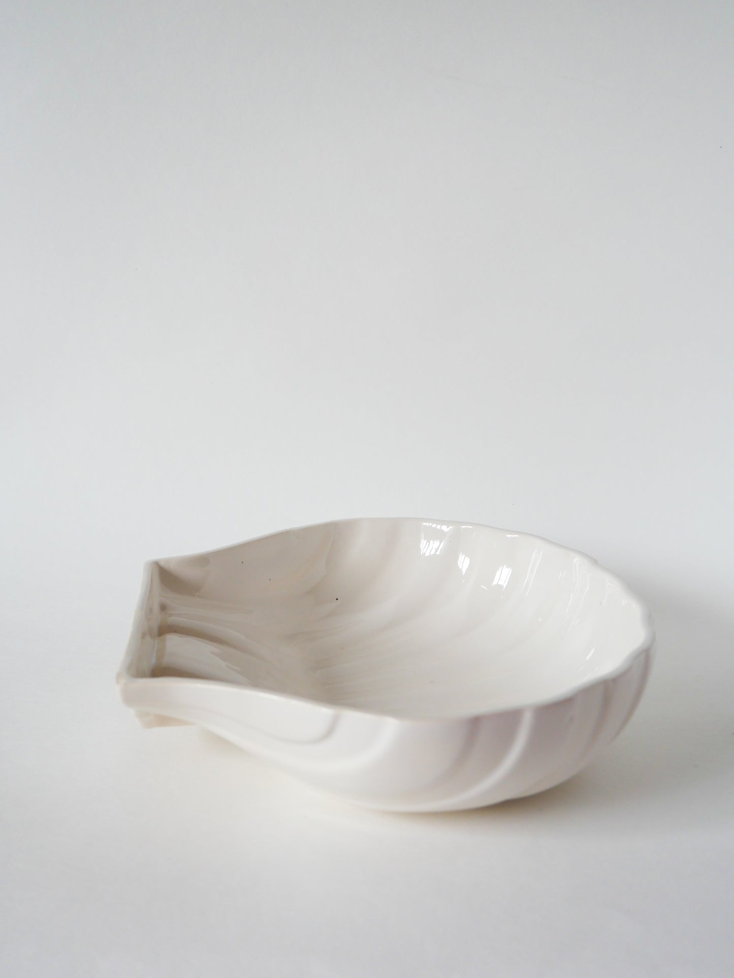 Grande coupe coquillage à poser ou à fixer, 1960