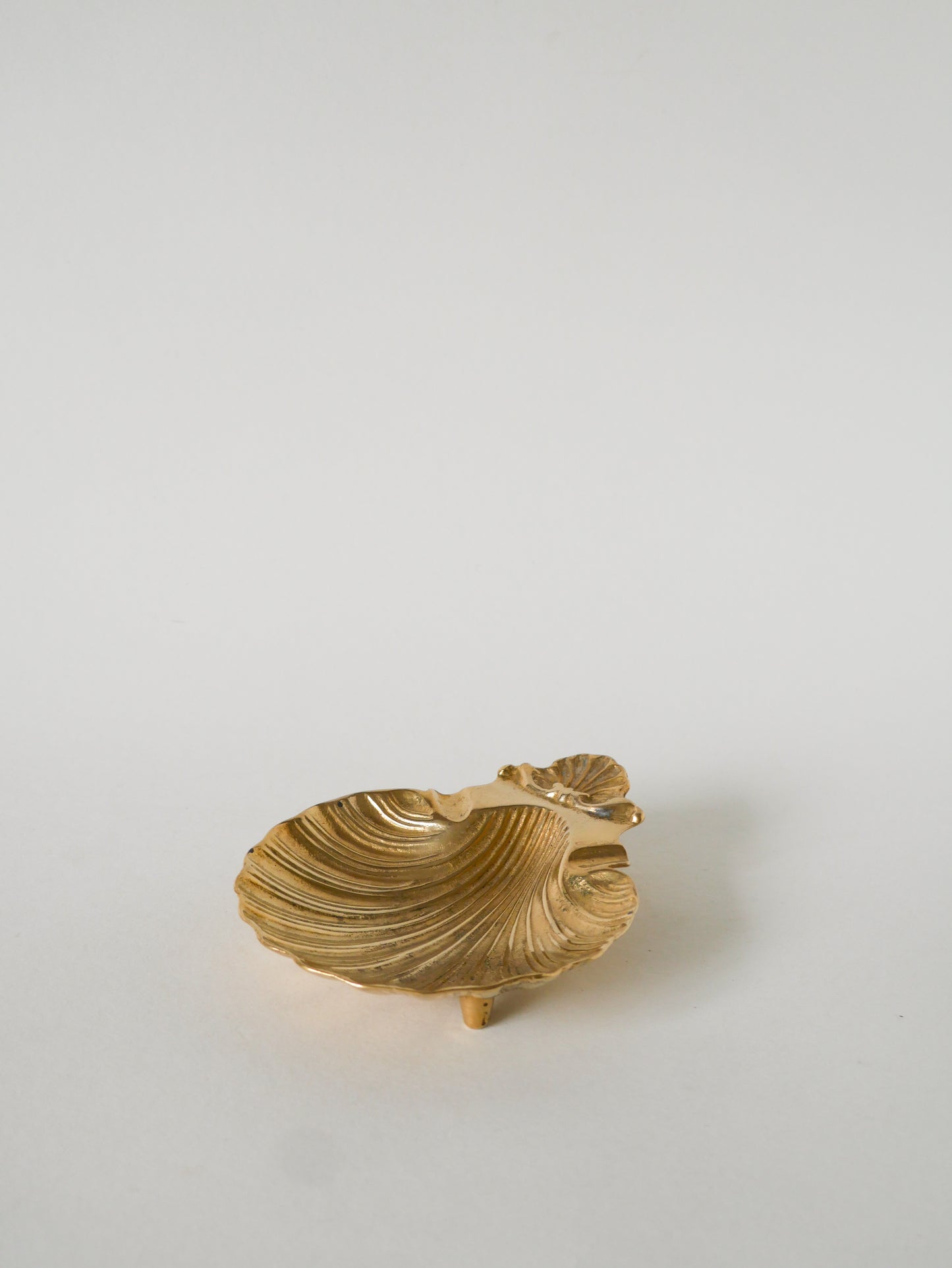 Vide-poche Coquillage en laiton, 1950