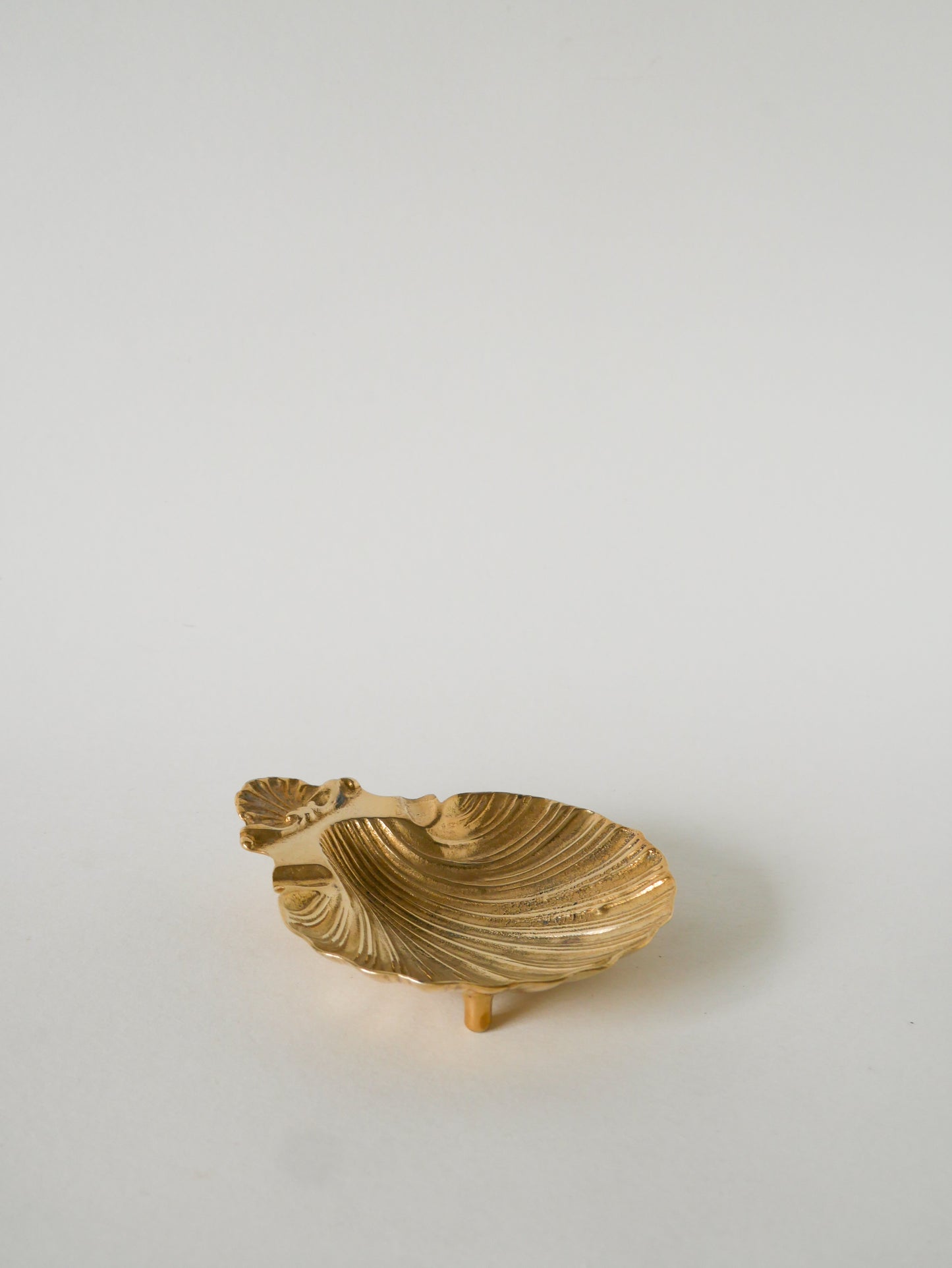 Vide-poche Coquillage en laiton, 1950
