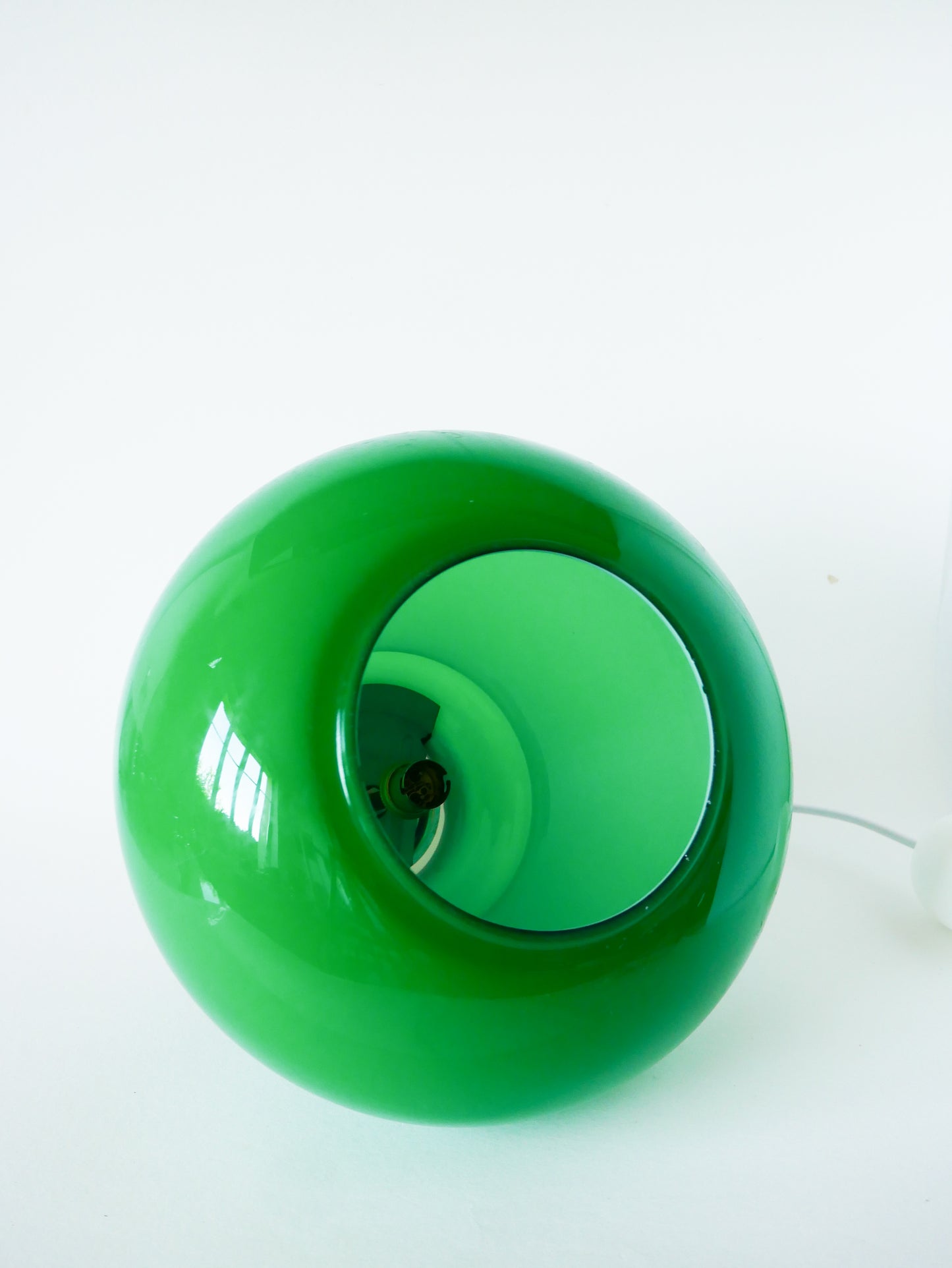 Suspension en opaline, Vert Jade, 1970