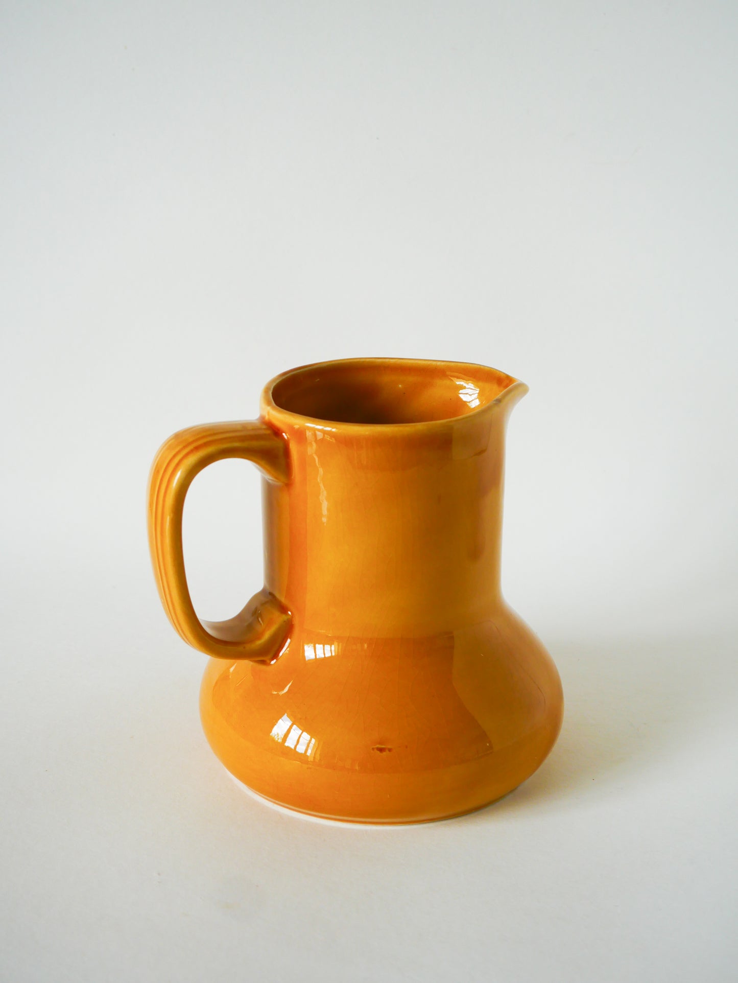 Pichet en céramique, Jaune, Design, 1960