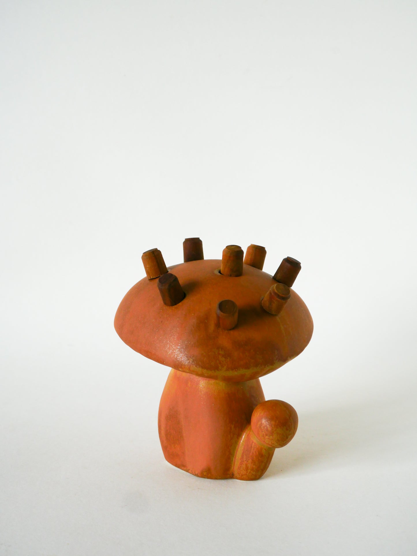Champignon porte-pics en grès, 1970