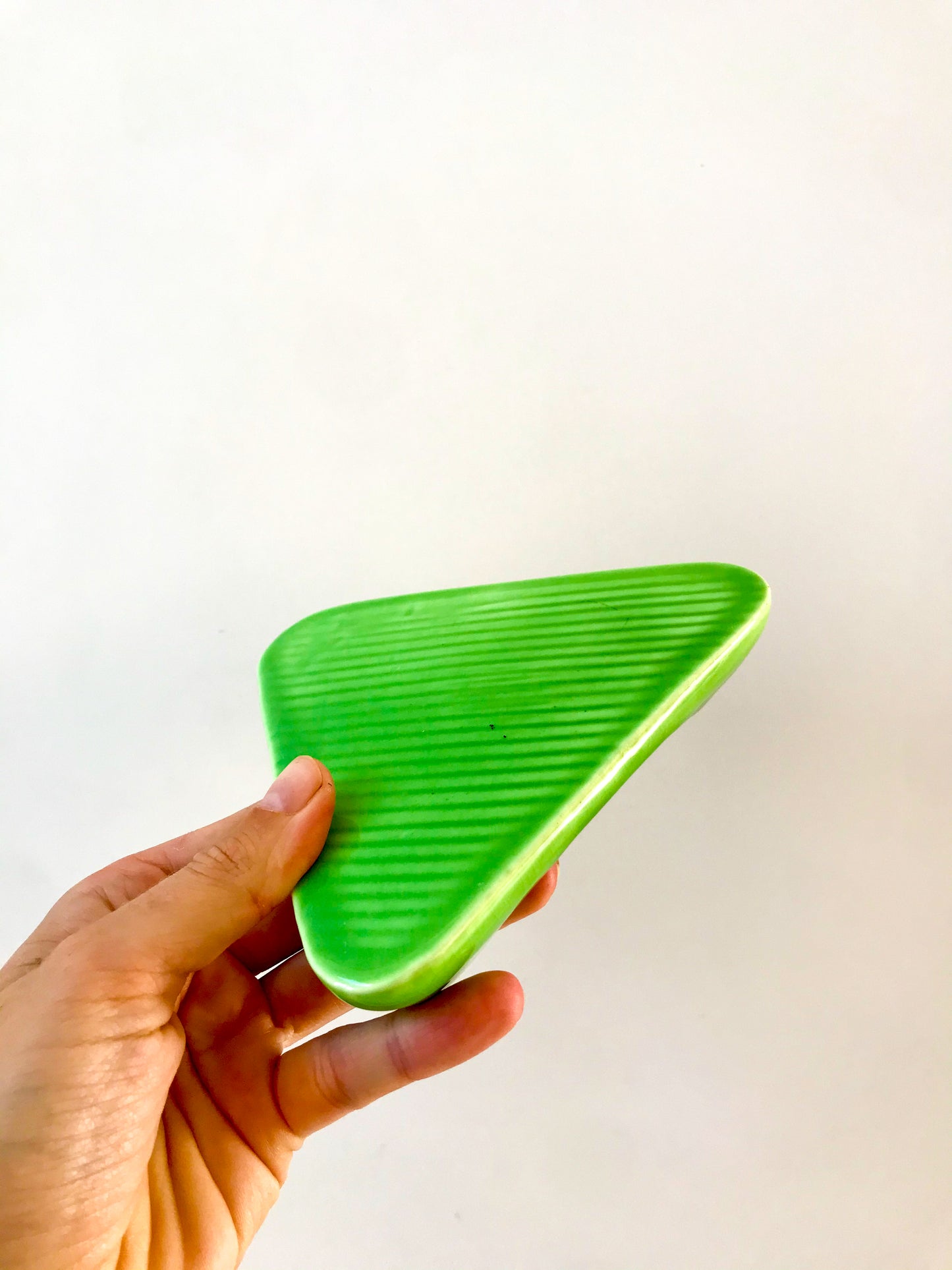 Paire de dessous de bouteilles en barbotine signé digoin sarreguemines verts années 50