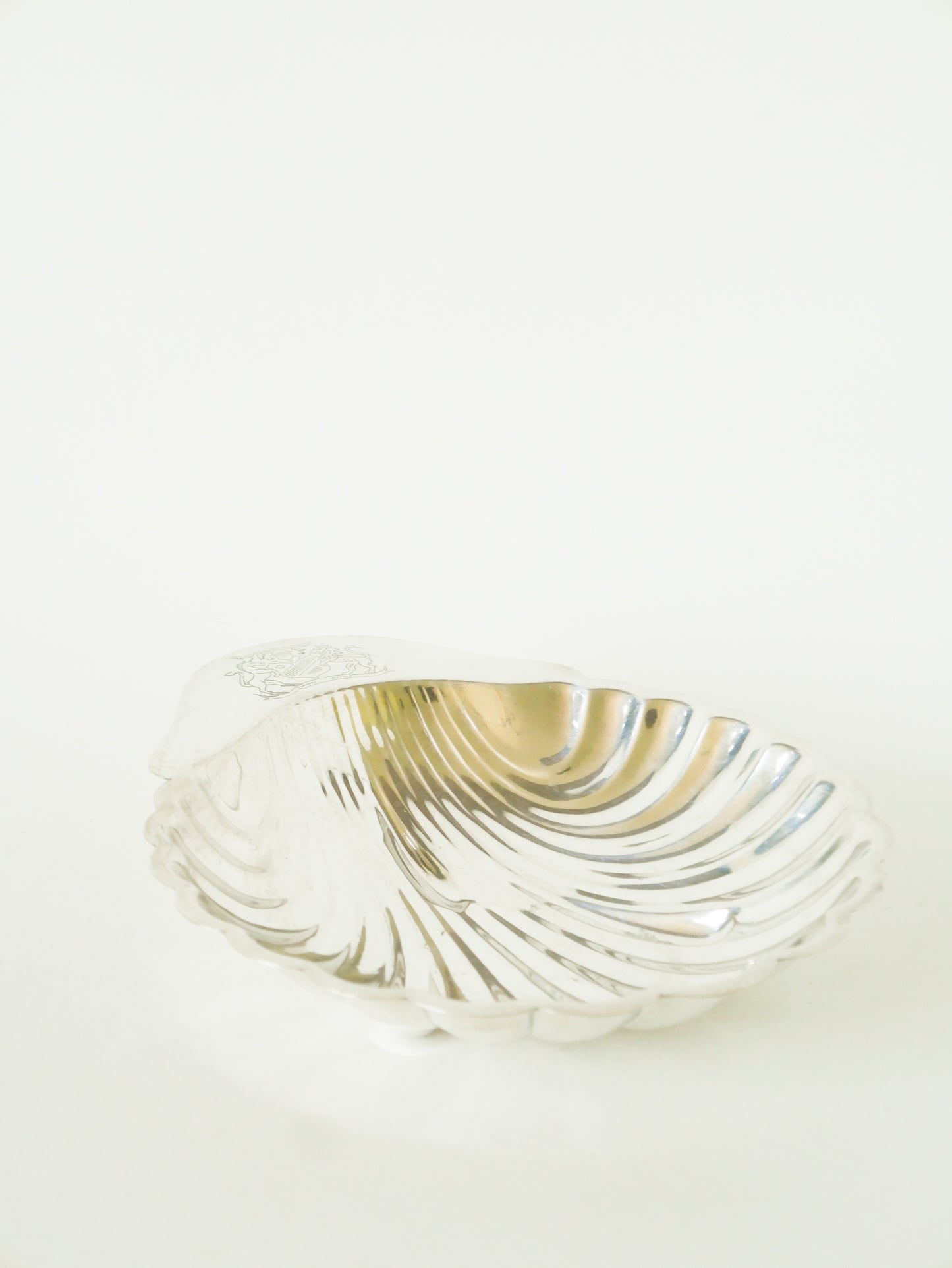 Coupe coquillage en inox, 1970