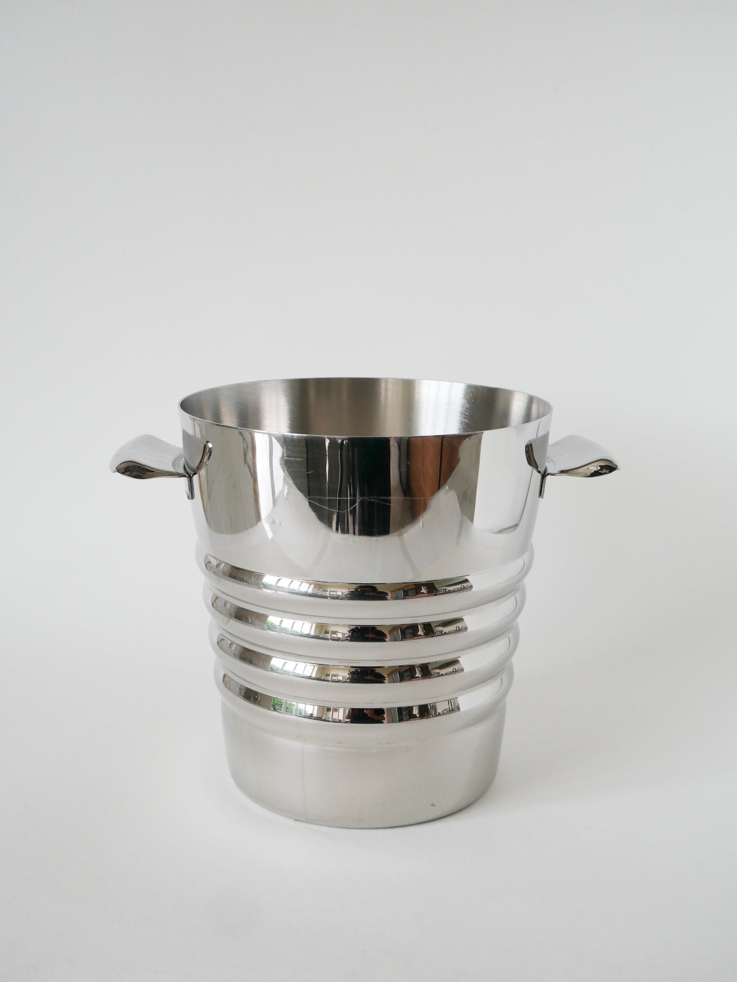 Grand seau à bouteille en inox, 1970