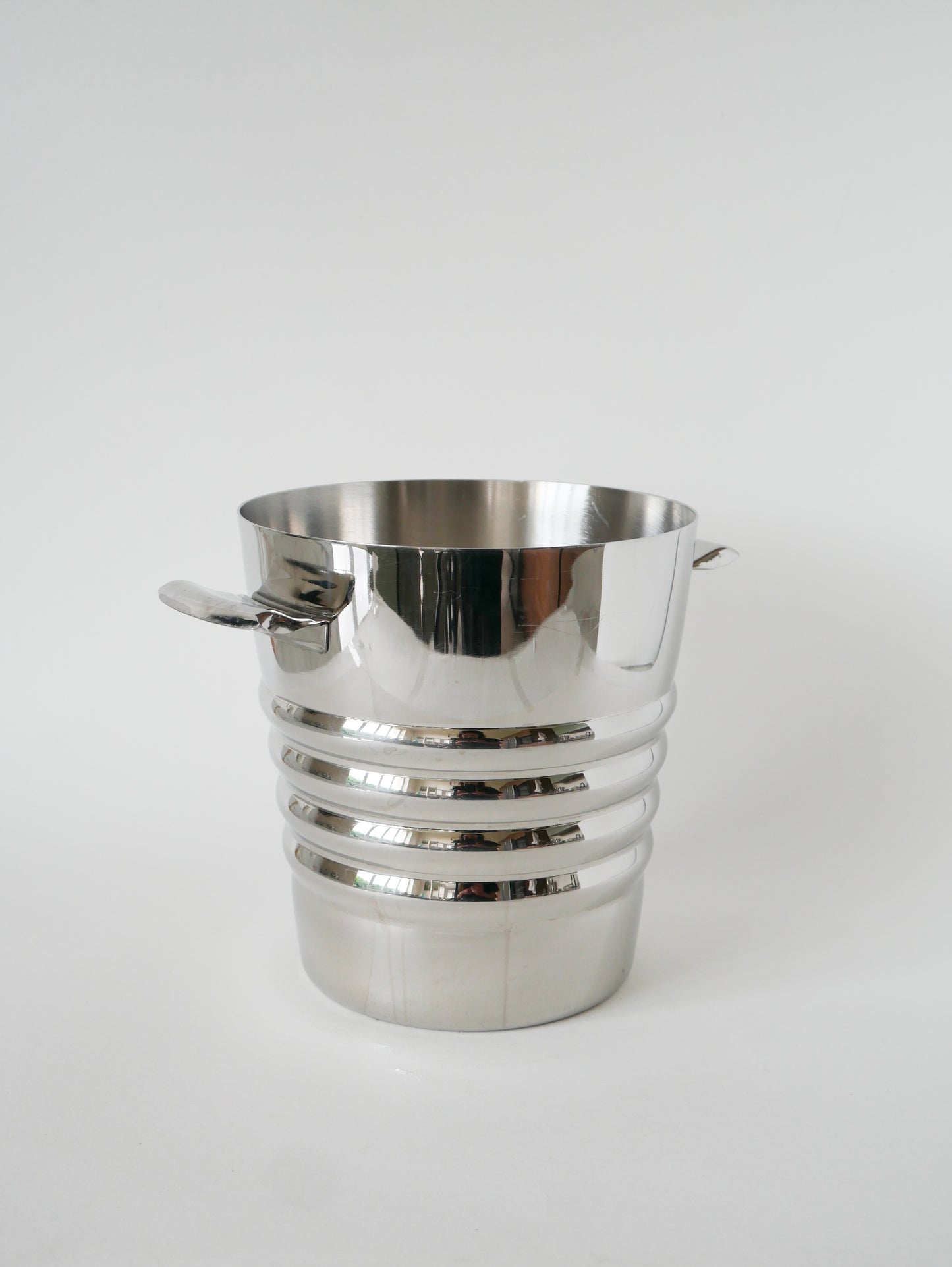 Grand seau à bouteille en inox, 1970