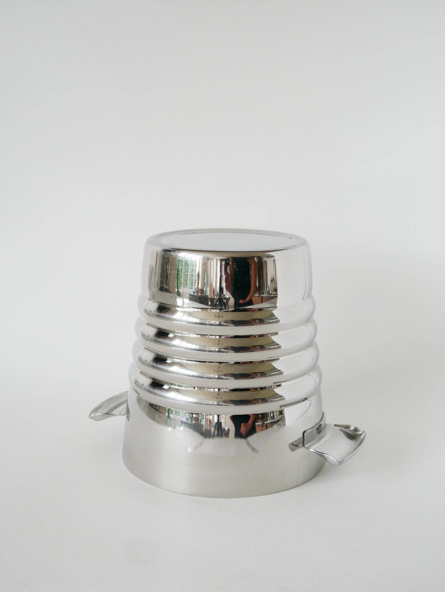 Grand seau à bouteille en inox, 1970