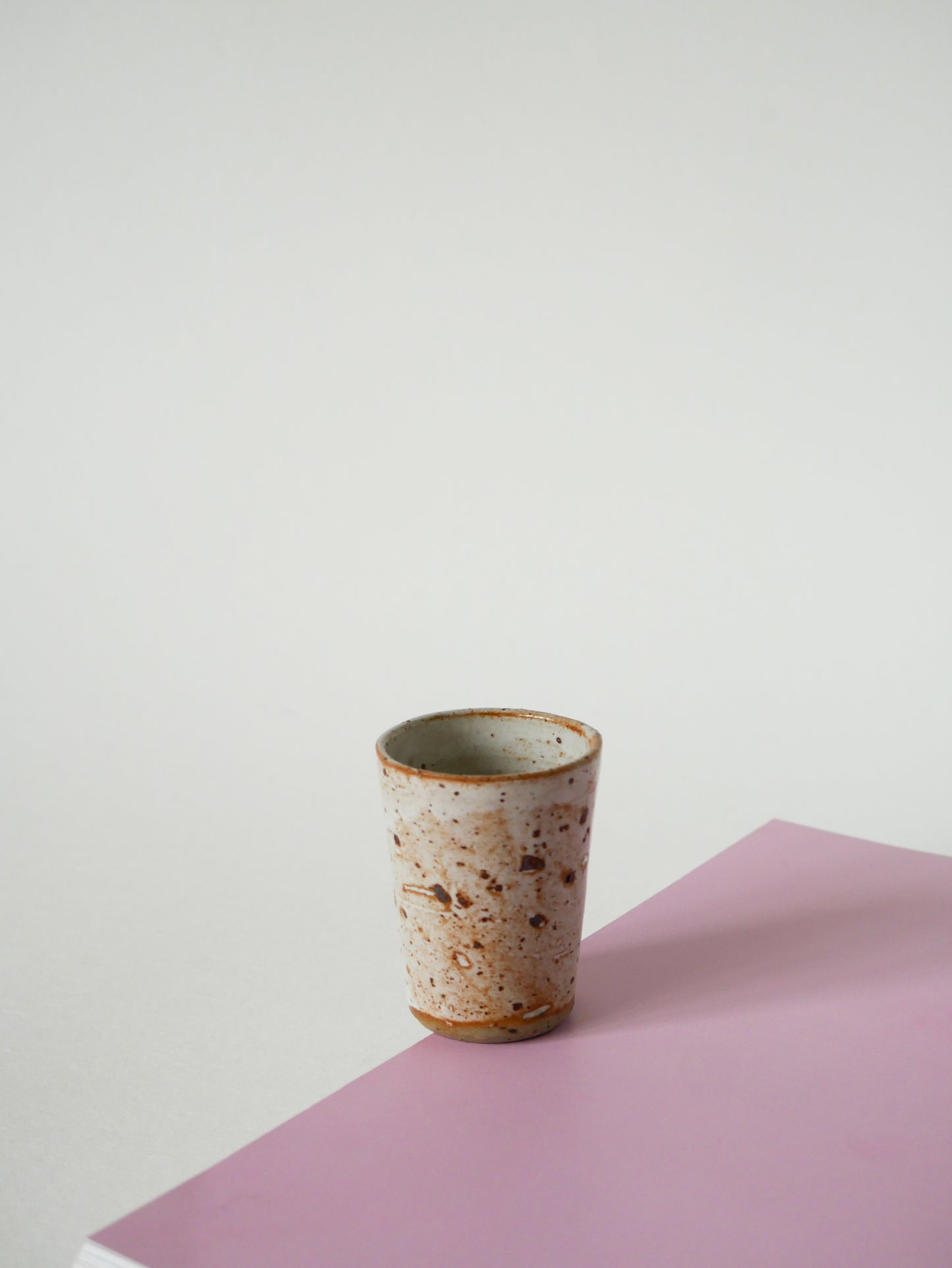 Lot de 6 tasses à expresso en grès vernissé, 1970