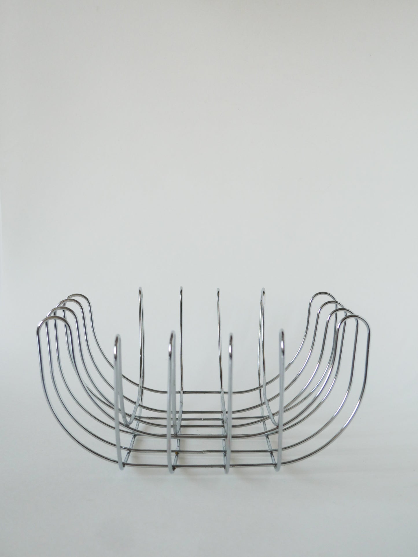 Corbeille à fruits en inox, Design, 1970