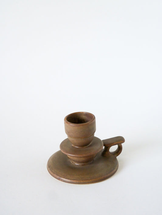 Bougeoir en grès, Design Moderniste, 1970