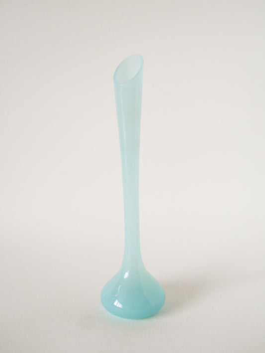 Vase en opaline, Bleu Ciel, 1950
