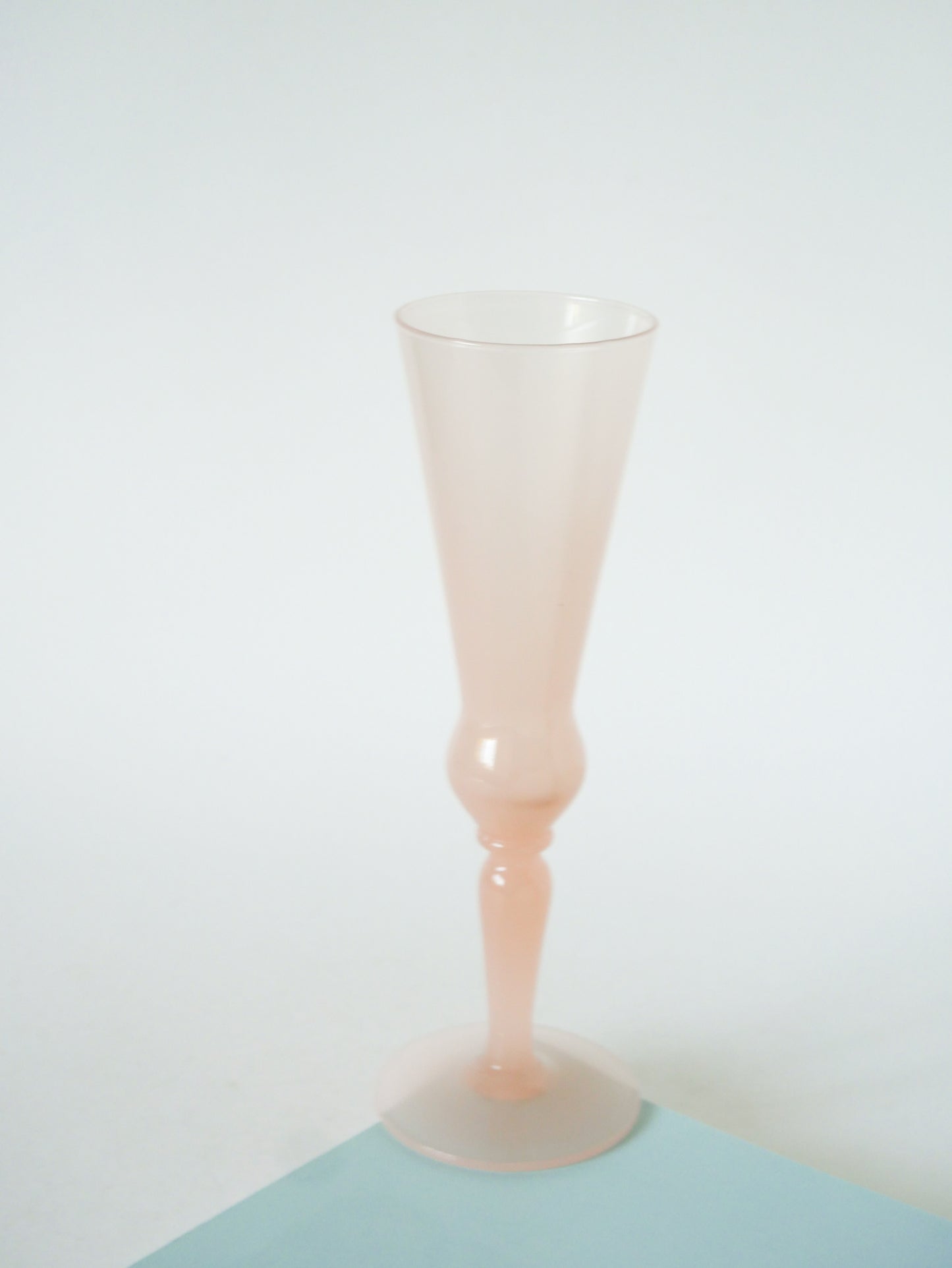 Vase en opaline, Rose Pâle, 1960