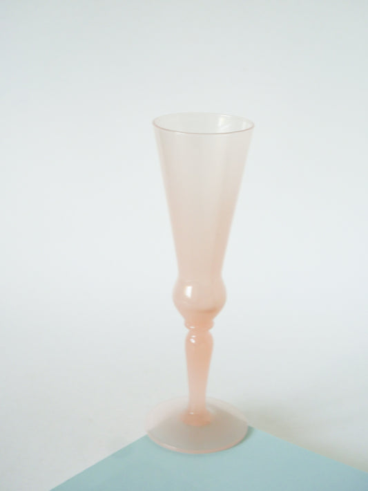 Vase en opaline, Rose Pâle, 1960