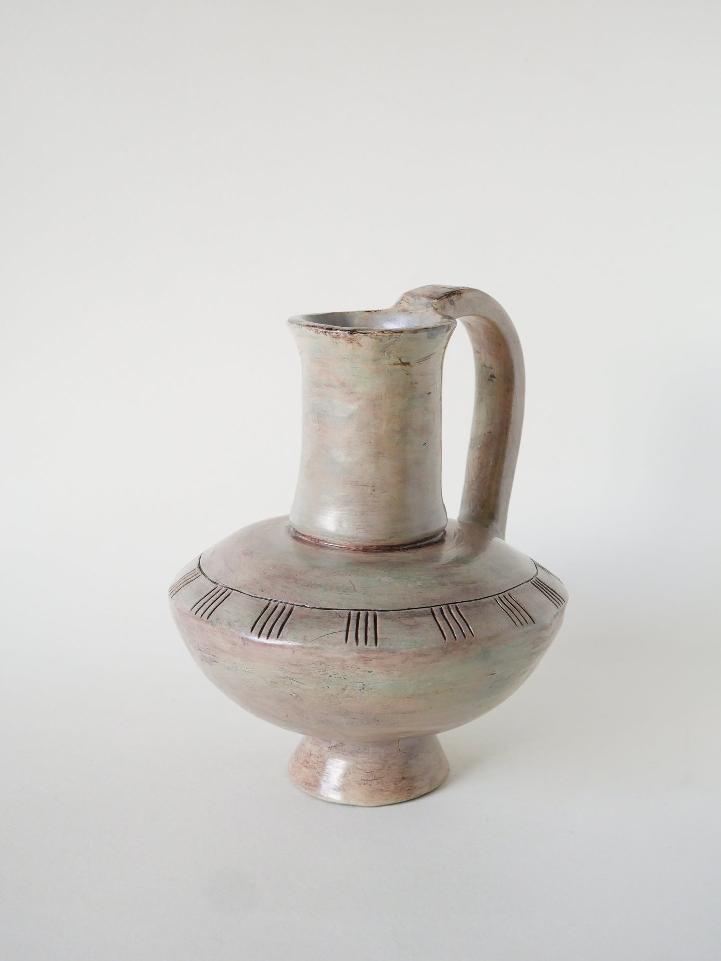 Grand vase en poterie, Style Brutaliste, 1970