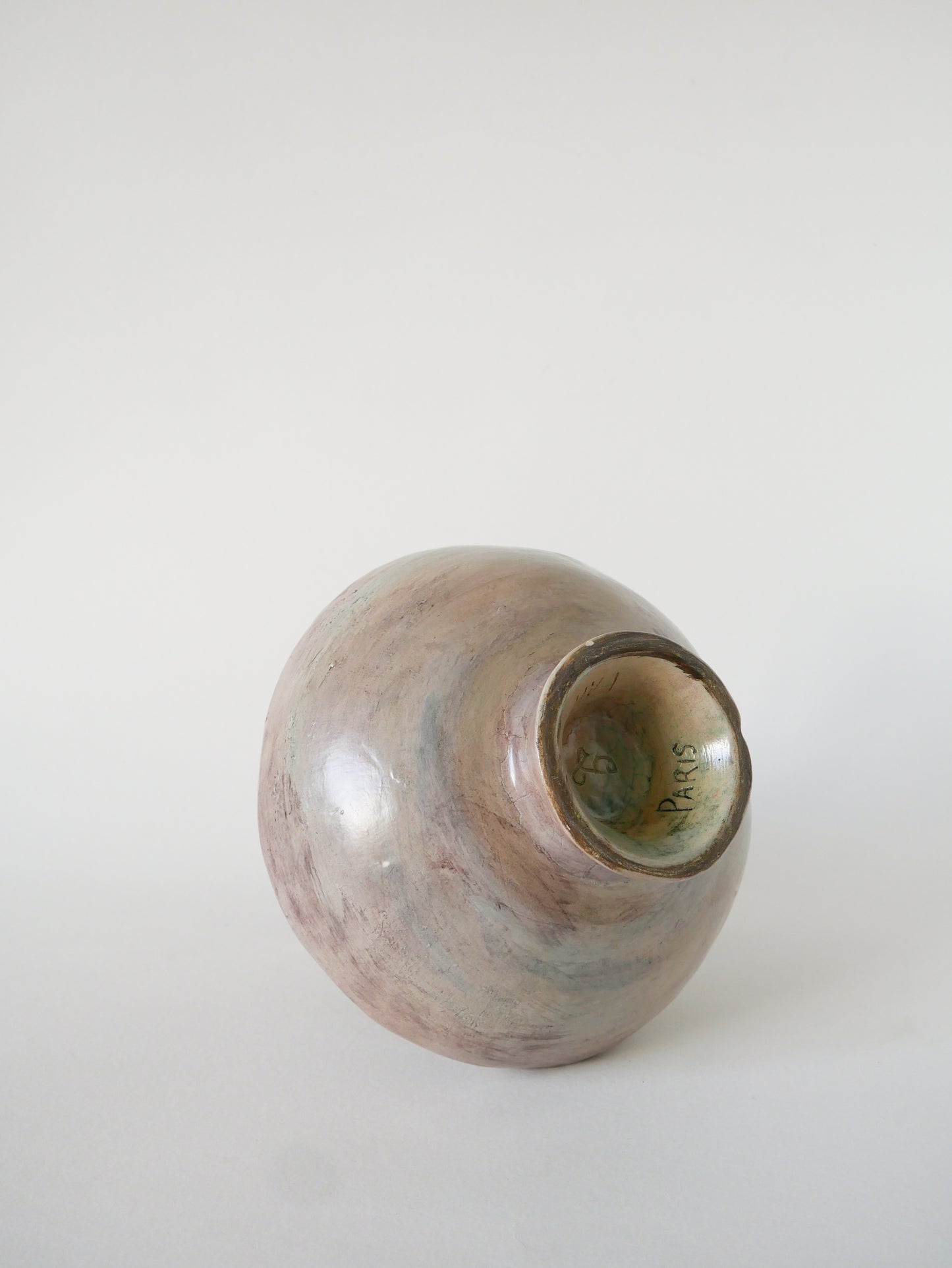 Grand vase en poterie, Style Brutaliste, 1970