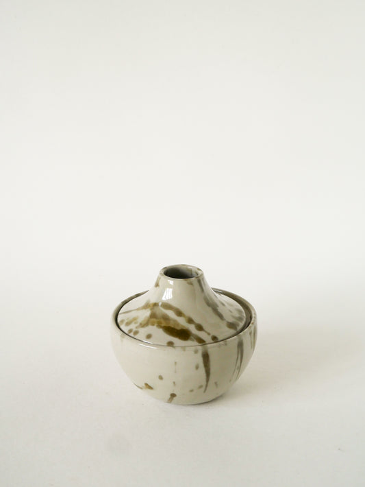 Boîte en grès vernissé, 1970