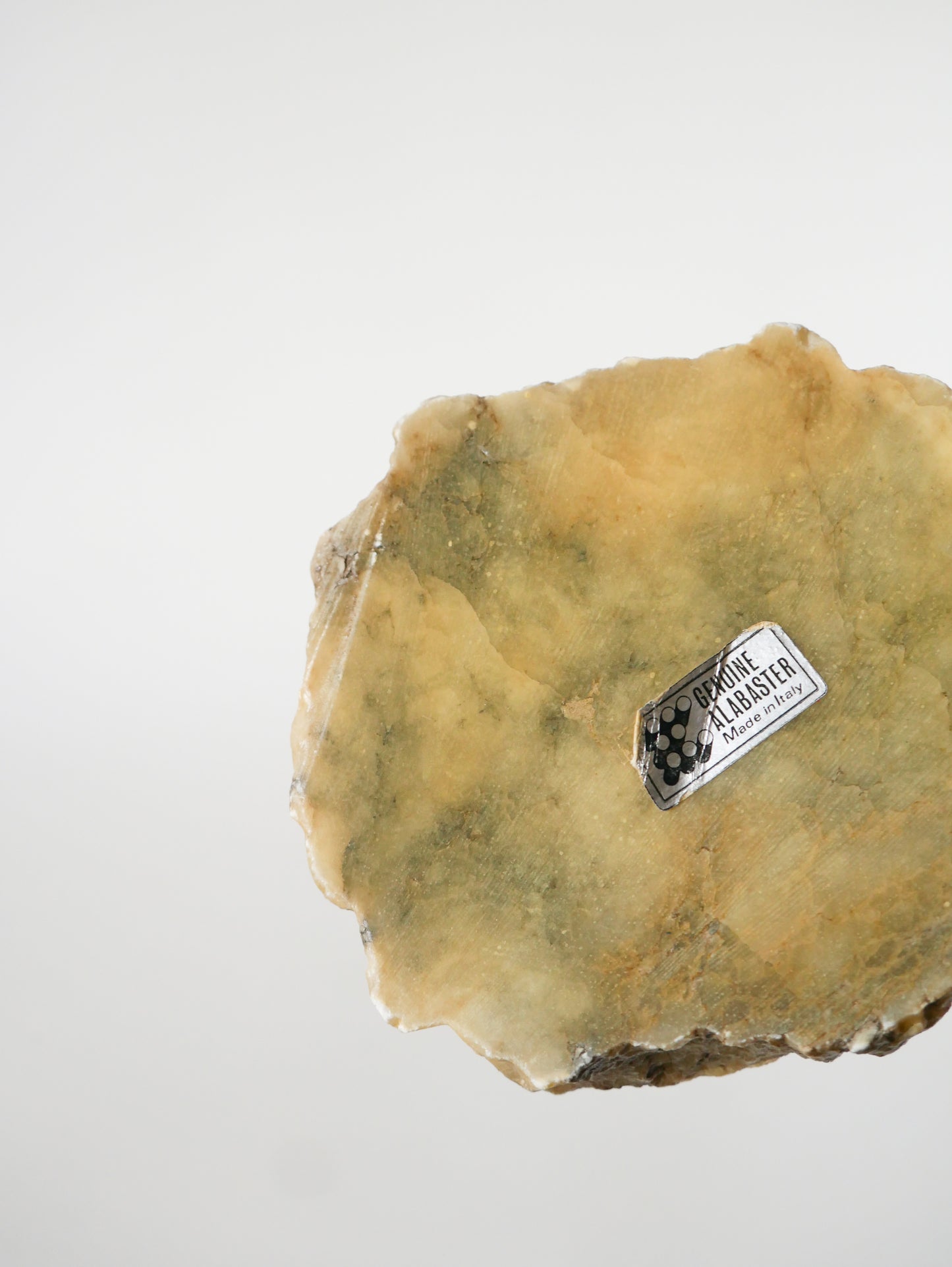 Cendrier en Albâtre, forme Libre, Gris, Made in Germany, 1970