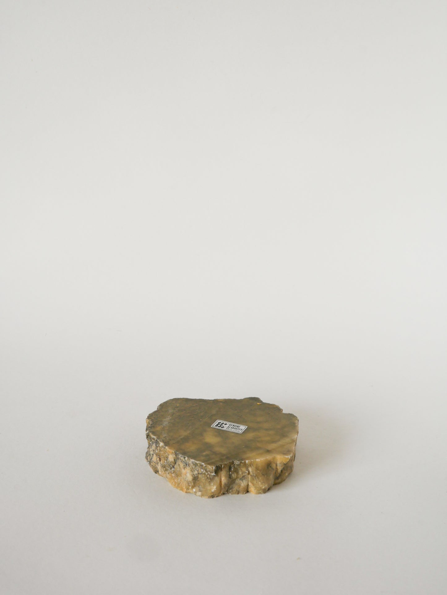 Grand cendrier en Albâtre, forme Libre, Gris, Made in Germany, 1970