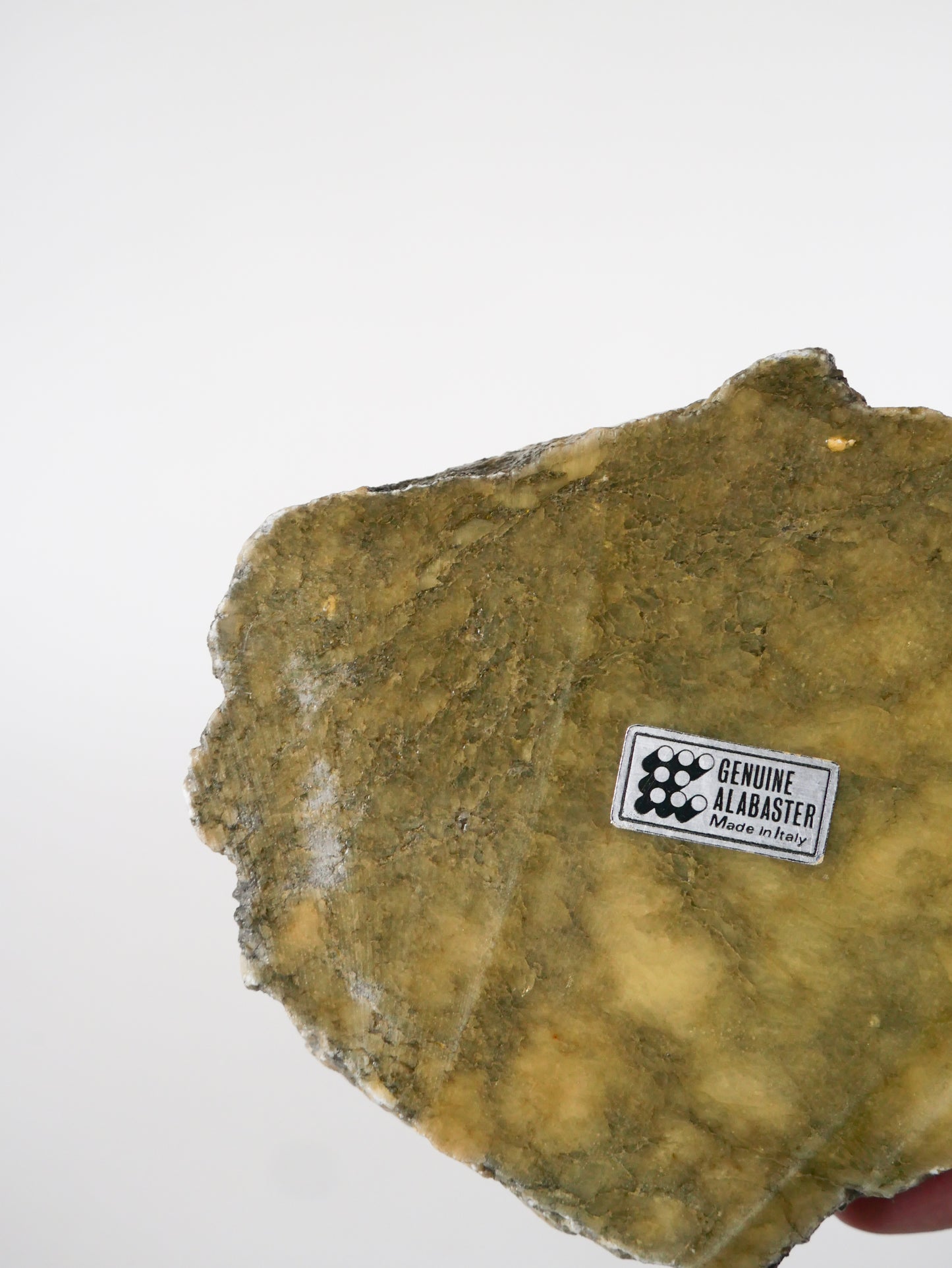 Grand cendrier en Albâtre, forme Libre, Gris, Made in Germany, 1970