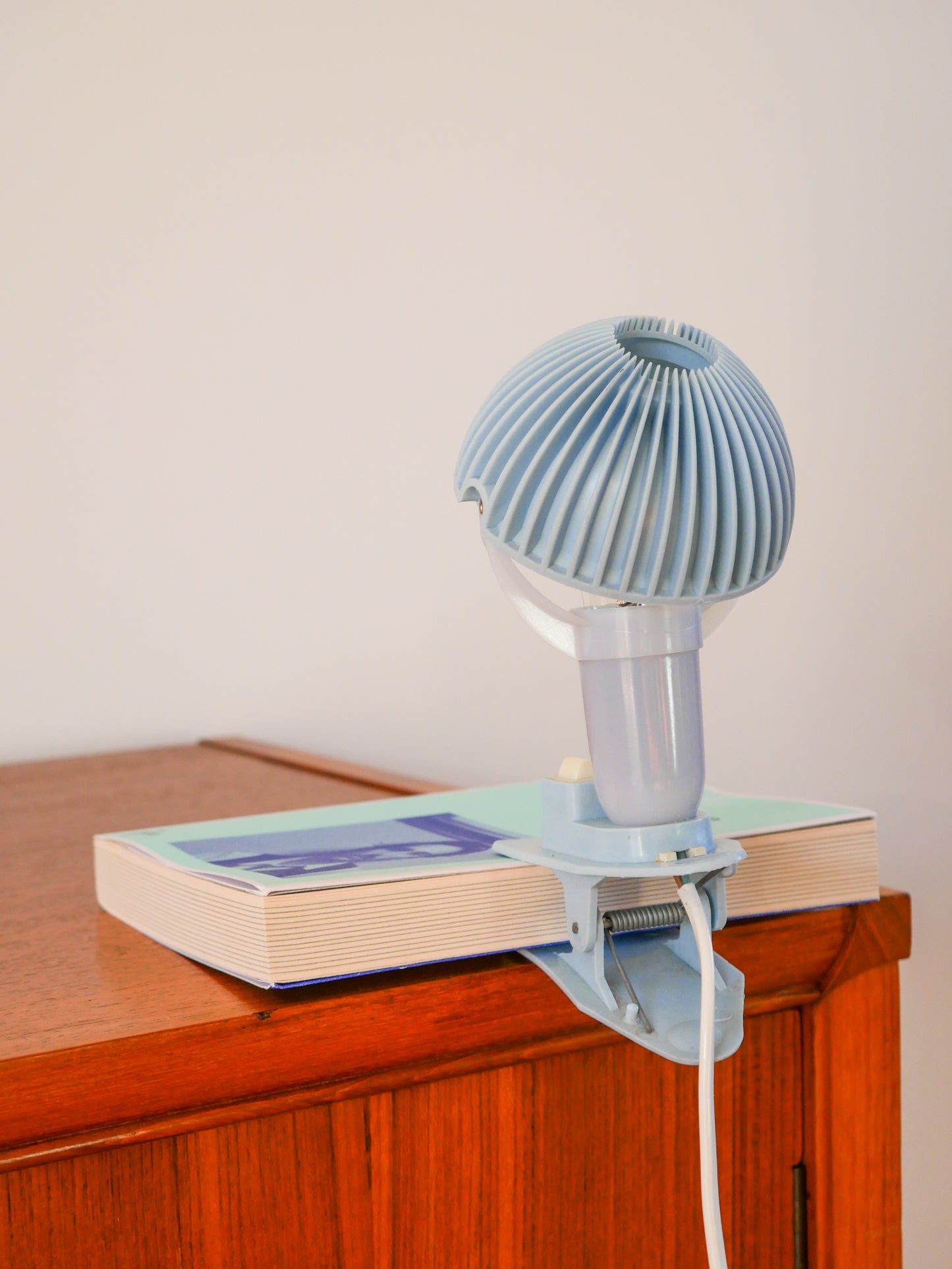Lampe à clipser Salam, Baby Blue, 1970