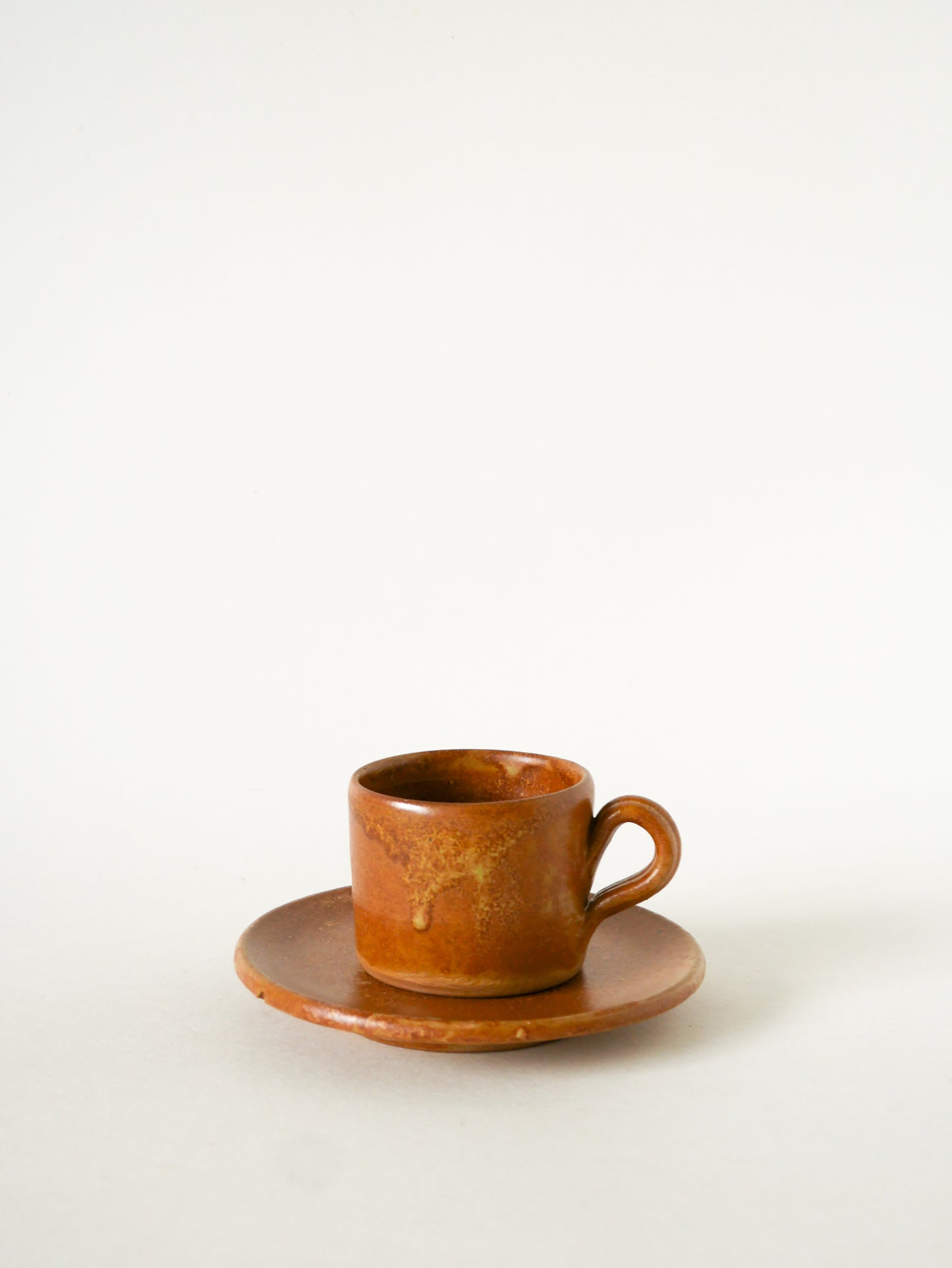 Paire de tasses à expresso en grès, 1970