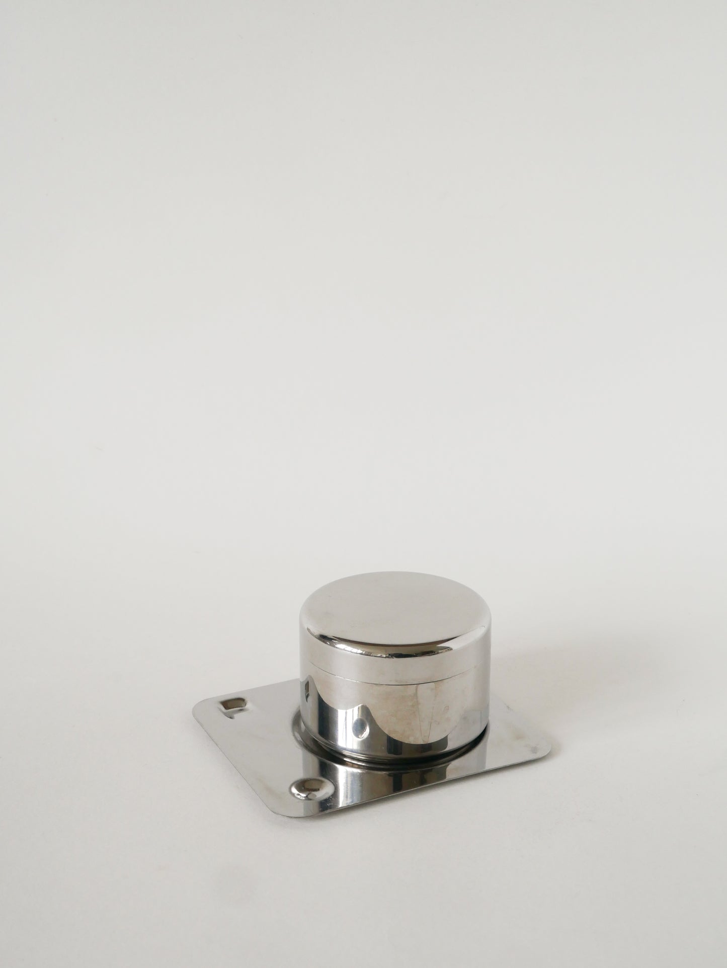 Service à café en inox, Made in Italy, Design, 1970