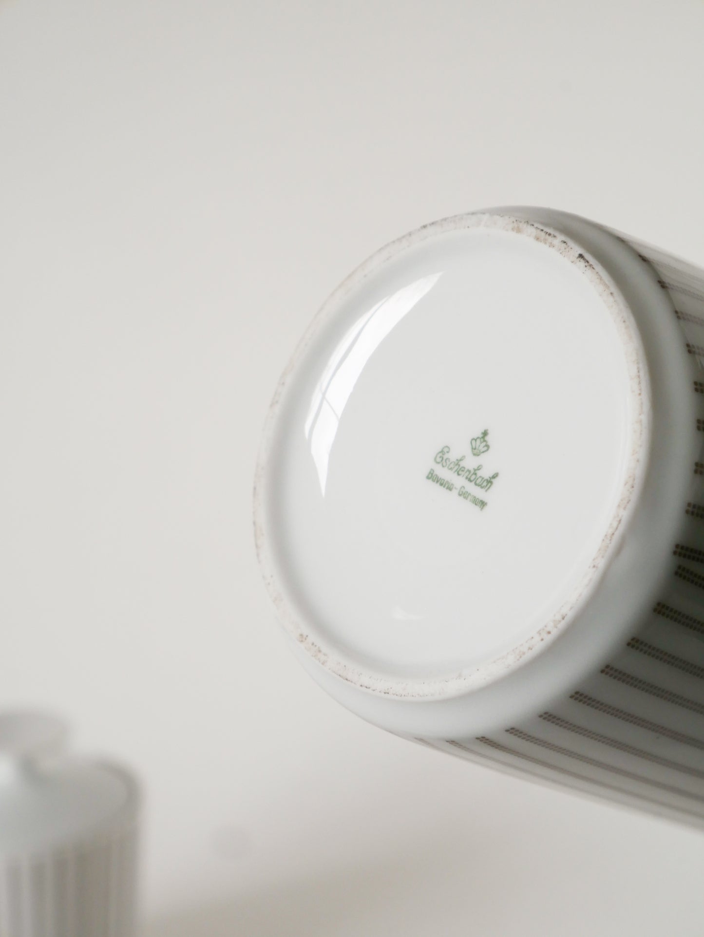 Ensemble composé d'une cafetière et d'un sucrier en porcelaine, Made in Germany, 1970