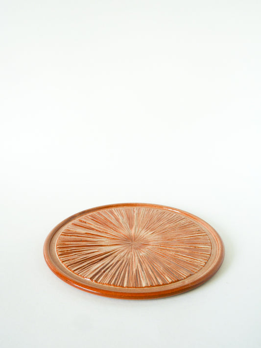 Dessous de plat en grès, Céramique Elchinger, 1970