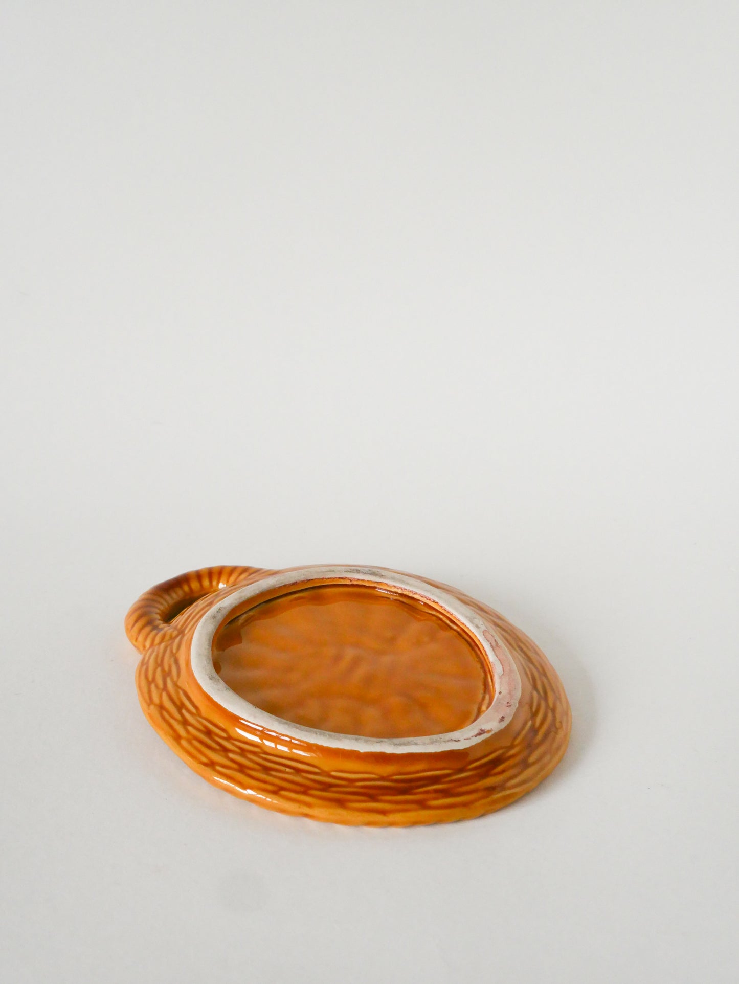 Dessous de plat en céramique effet Bambou, Jaune, 1970