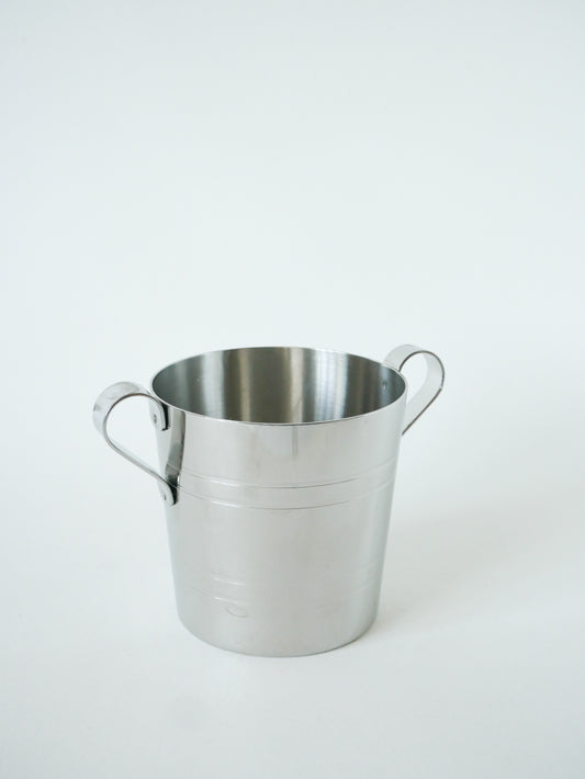Seau à glace en inox, Design, 1970 - 12 X 12 cm