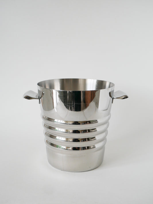 Grand seau à bouteille en inox, 1970