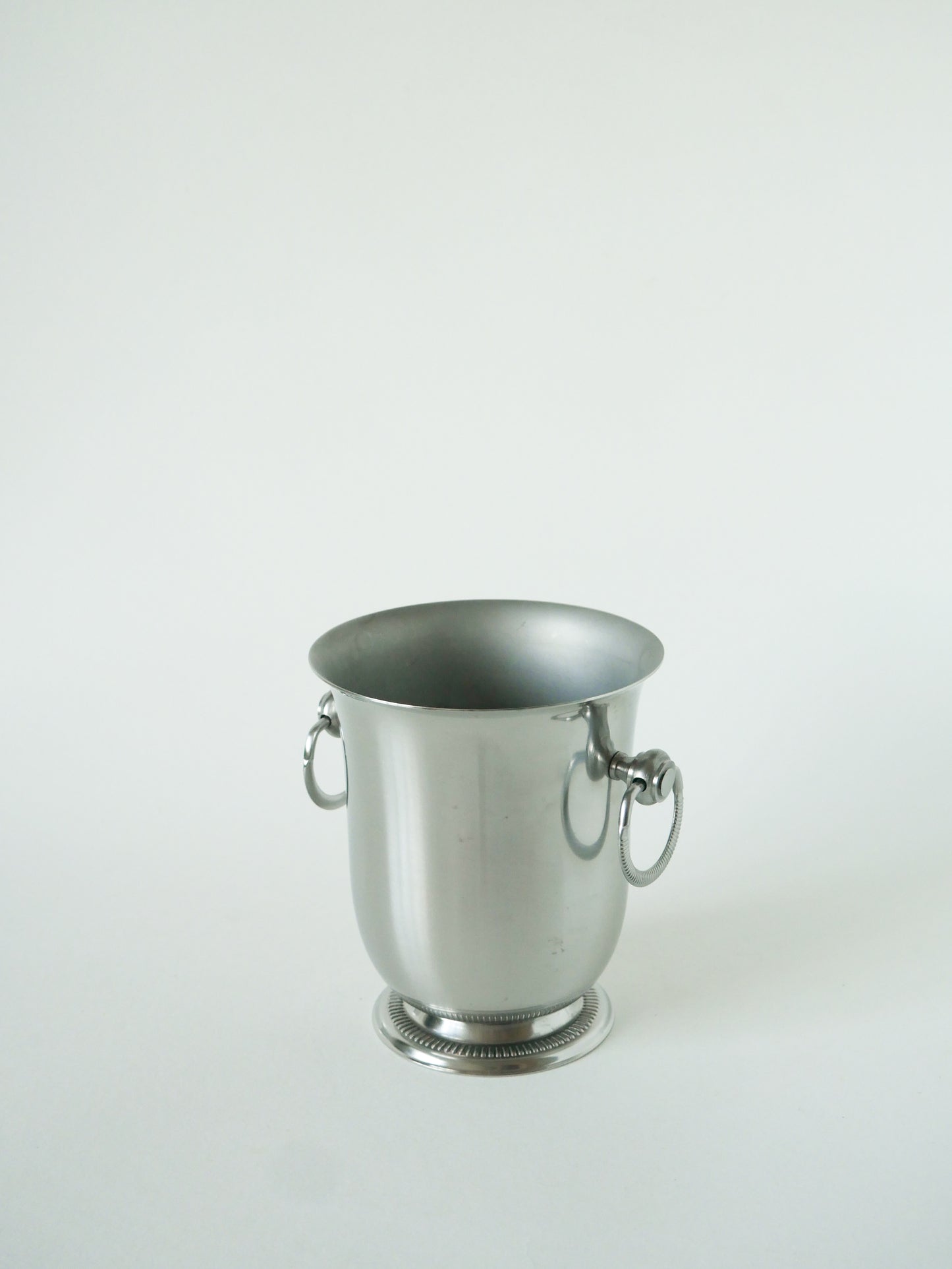Seau à glace en inox, Jean Couzon, Design, 1970 - 15 X 13 cm