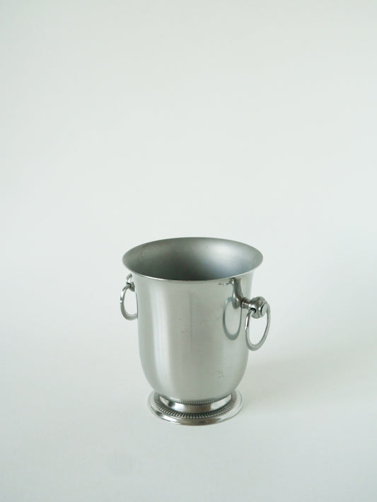 Seau à glace en inox, Jean Couzon, Design, 1970 - 15 X 13 cm